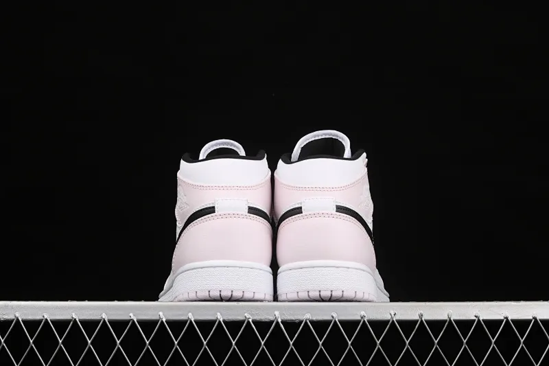All categories Air Jordan Jordan series basketball shoes Air Jordan 1 Mid Air Jordan 1 Mid AJ1 Joe 1 rose pink violet mid-top basketball shoes BQ6472-500